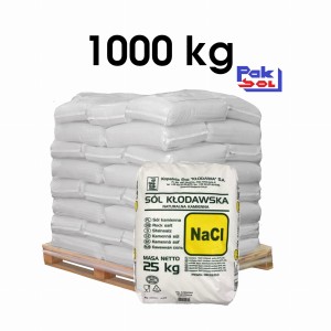 SÓL KAMIENNA KŁODAWSKA "1N" PALETA 1000KG